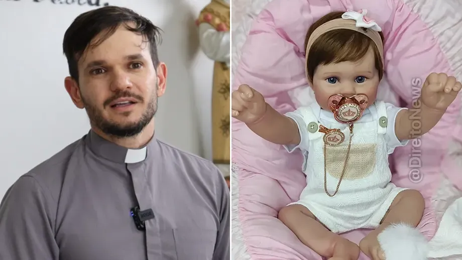 Padre Patrick polemiza ao criticar mães de bebês reborn: ‘Parecem o capir0t0’
